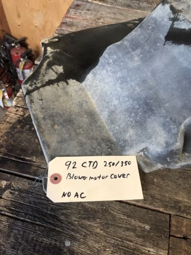 1989-1993 DODGE RAM 1ST GEN CUMMINS BLOWER MOTOR COVER 