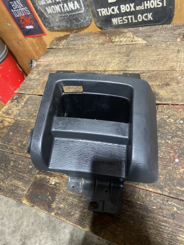 2003 - 2005 DODGE RAM 1500 2500 3500 DARK GREY CUBBY POCKET FOR MANUAL TRUCKS