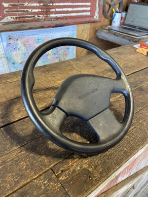 OEM 1992 1993 DODGE RAM 250 350 CUMMINS STEERING WHEEL & HORN PAD