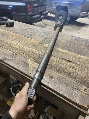 2002 DODGE RAM 2500 3500 CUMMINS DANA 60 PASSENGER SIDE AXLE & STUB SHAFT(NO CAD