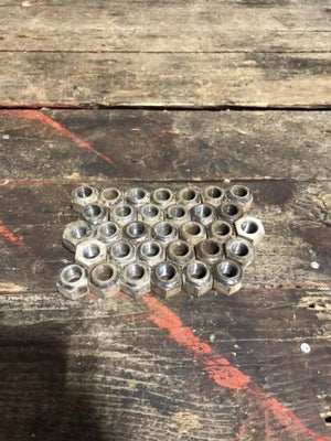 1989-1993 DODGE RAM 250 1ST GEN CUMMINS SET OF 32 LUG NUTS WHEEL NUTS