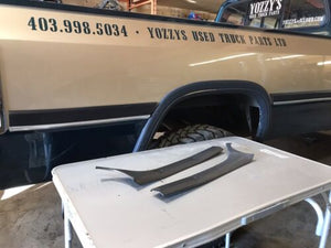 A PILLAR TRIM SET BLUE/GREY 89-93 1ST GEN DODGE RAM CUMMINS 150/250/350