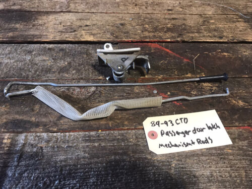 1989-1993 DODGE RAM 150 250 350 PASS SIDE INTERIOR DOOR HANDLE ASSEMBLY &amp; RODS