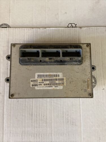 2000 DODGE RAM 2500 3500 CUMMINS MANUAL TRANS PCM ECM COMPUTER 56028500AB