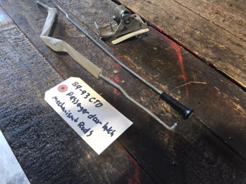 1989-1993 DODGE RAM 150 250 350 PASS SIDE INTERIOR DOOR HANDLE ASSEMBLY &amp; RODS