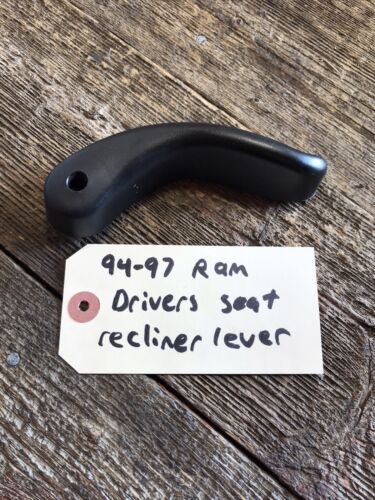 1994-1997 DODGE RAM 1500 2500 3500 DRIVERS SIDE SEAT RECLINER HANDLE LEVER