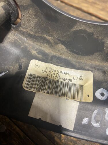 2004 - 2009 DODGE RAM 2500 3500 STEERING WHEEL BACK WITH VOLUME CONTROLS