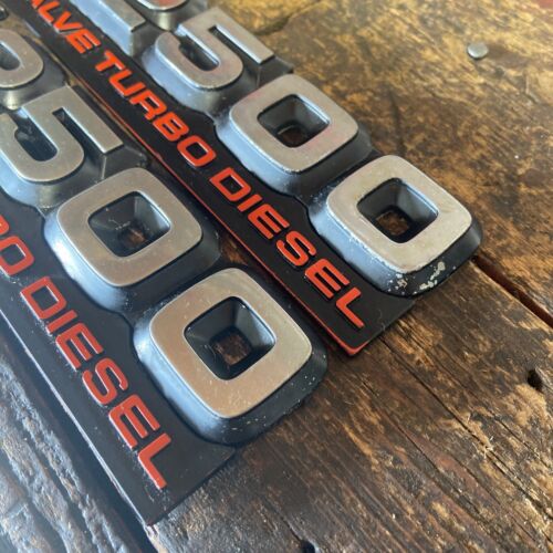 1998 .5-2002 DODGE RAM 2500 5.9L 24V CUMMINS DOOR EMBLEMS DECALS