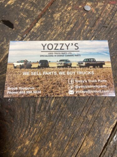 1989 - 1993 1ST GEN DODGE RAM 250 350 12V CUMMINS CAMSHAFT GEAR 3929042 3929030