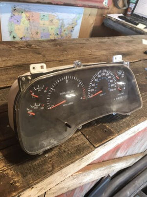 2000 DODGE RAM 2500 3500 24V CUMMINS INSTRUMENT GAUGE CLUSTER 370KMS 56045685AB