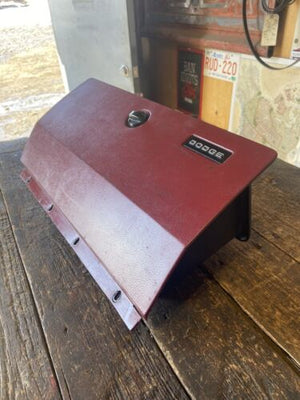 1989 - 1993 DODGE RAM 150 250 350 1ST GEN RED GLOVE BOX GLOVEBOX