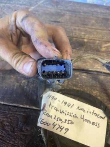1990 DODGE RAM 250 350 CUMMINS AUTOMATIC 2WD TRANSMISSION HARNESS 56004749