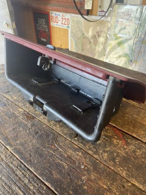 1989 - 1993 DODGE RAM 150 250 350 1ST GEN RED GLOVE BOX GLOVEBOX