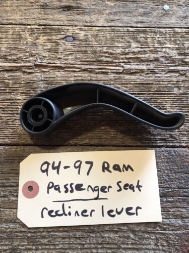 1994-1997 DODGE RAM 1500 2500 3500 PASSENGER SIDE SEAT RECLINER HANDLE LEVER