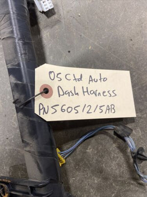 2005 DODGE RAM 2500 3500 CUMMINS AUTOMATIC HEATED SEATS DASH HARNESS 56051215AB 