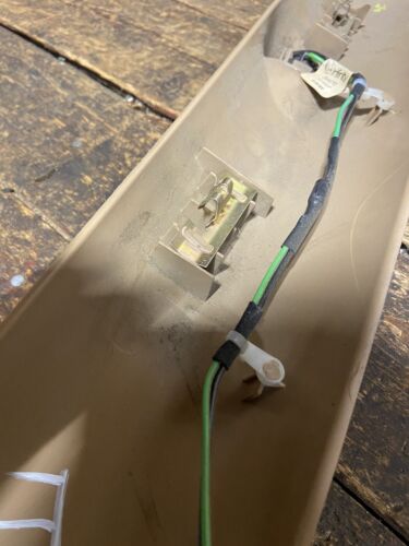 1998 - 2002 DODGE RAM 2500 3500 TAN BEIGE BROWN A PILLAR TRIM WITH SPEAKER OEM