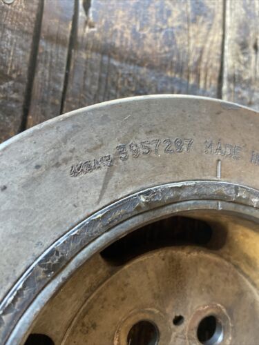 2003-2007 DODGE RAM 2500/3500 CUMMINS DIESEL HARMONIC BALANCER 3957297 OEM