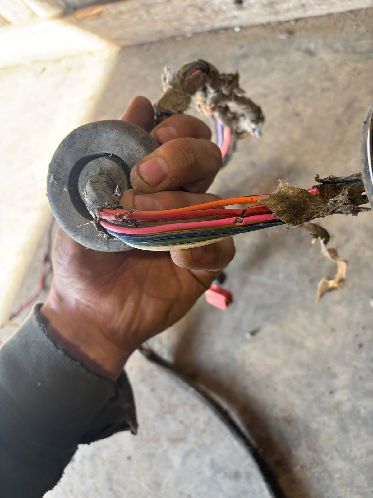 89-93 Dodge Ram LH Driver Door Wiring Harness