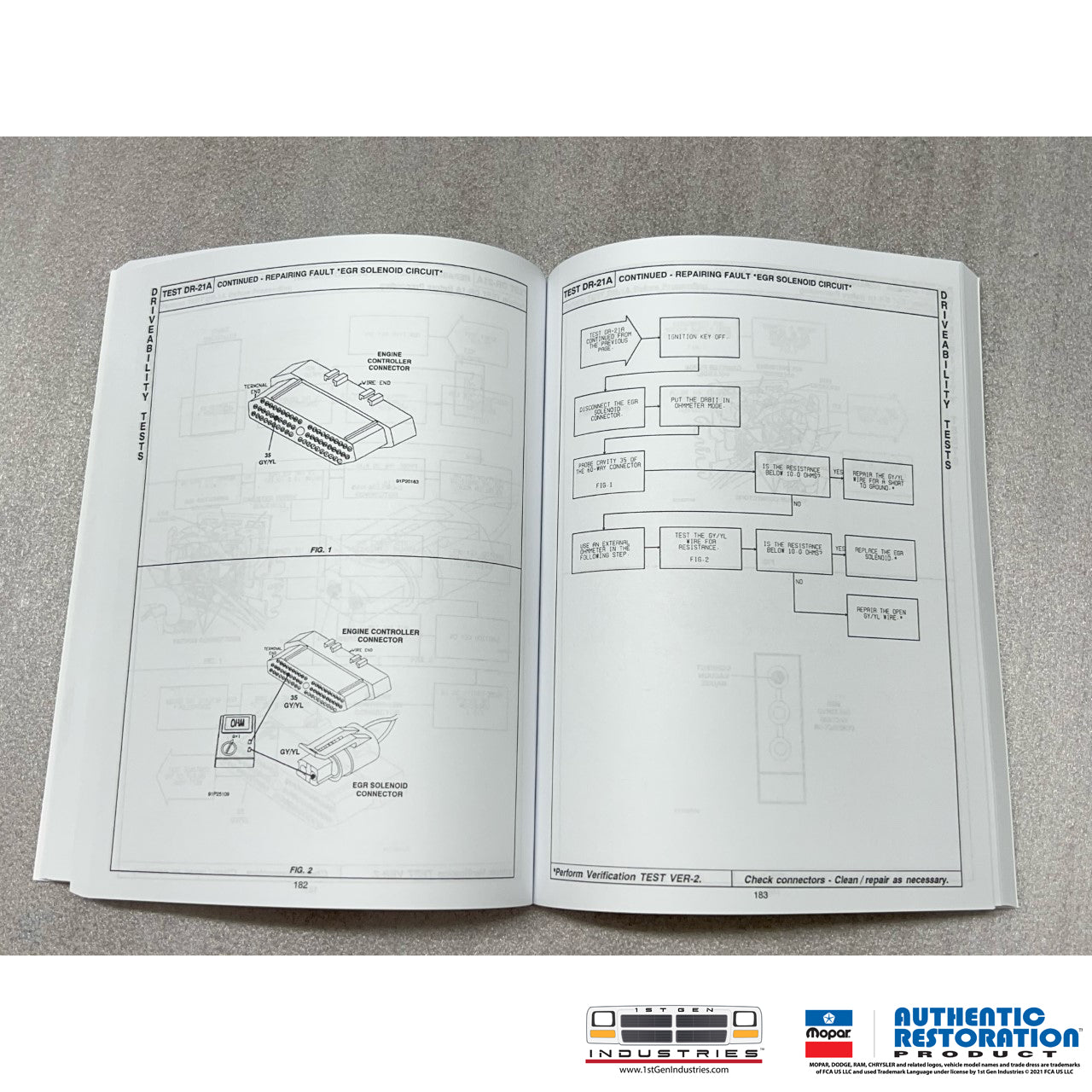 Mopar 1992 Electronic Fuel Injection (TBI) Diagnostic Procedures Supplement