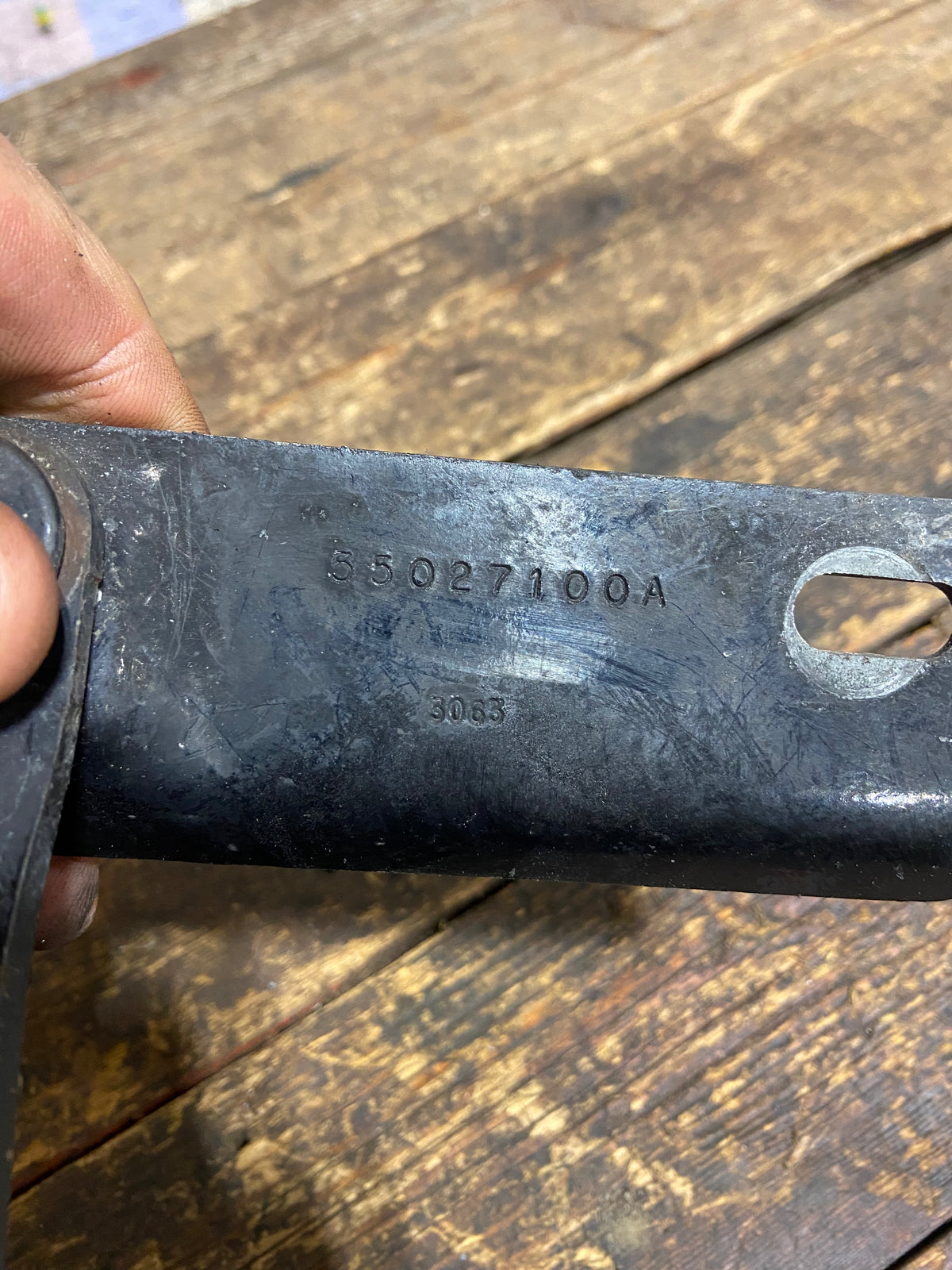 1989-1993 Dodge Ram Black Hood Hinges Set