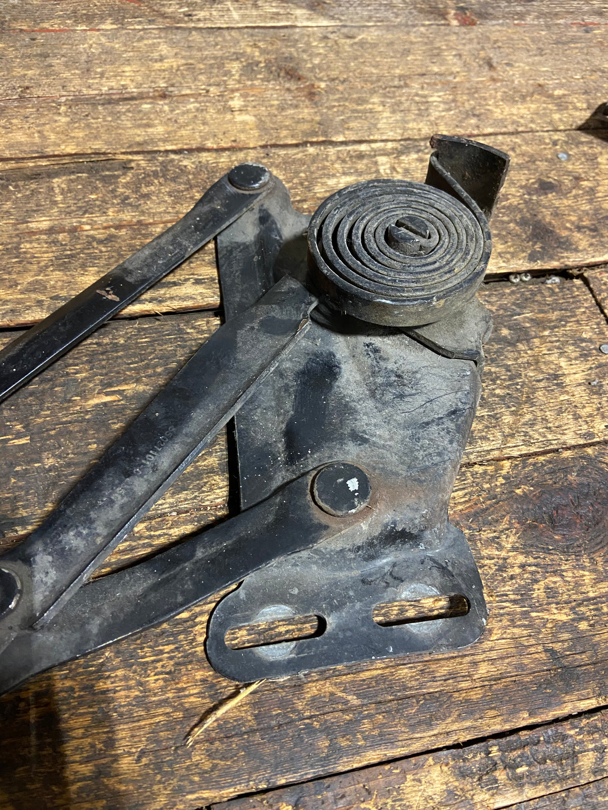 1989-1993 Dodge Ram Black Hood Hinges Set