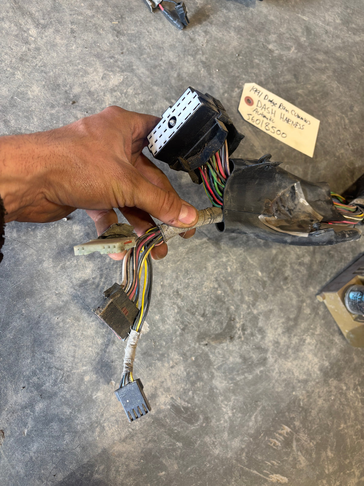 91 Dodge Ram Cummins Auto Power Windows Dash Harness