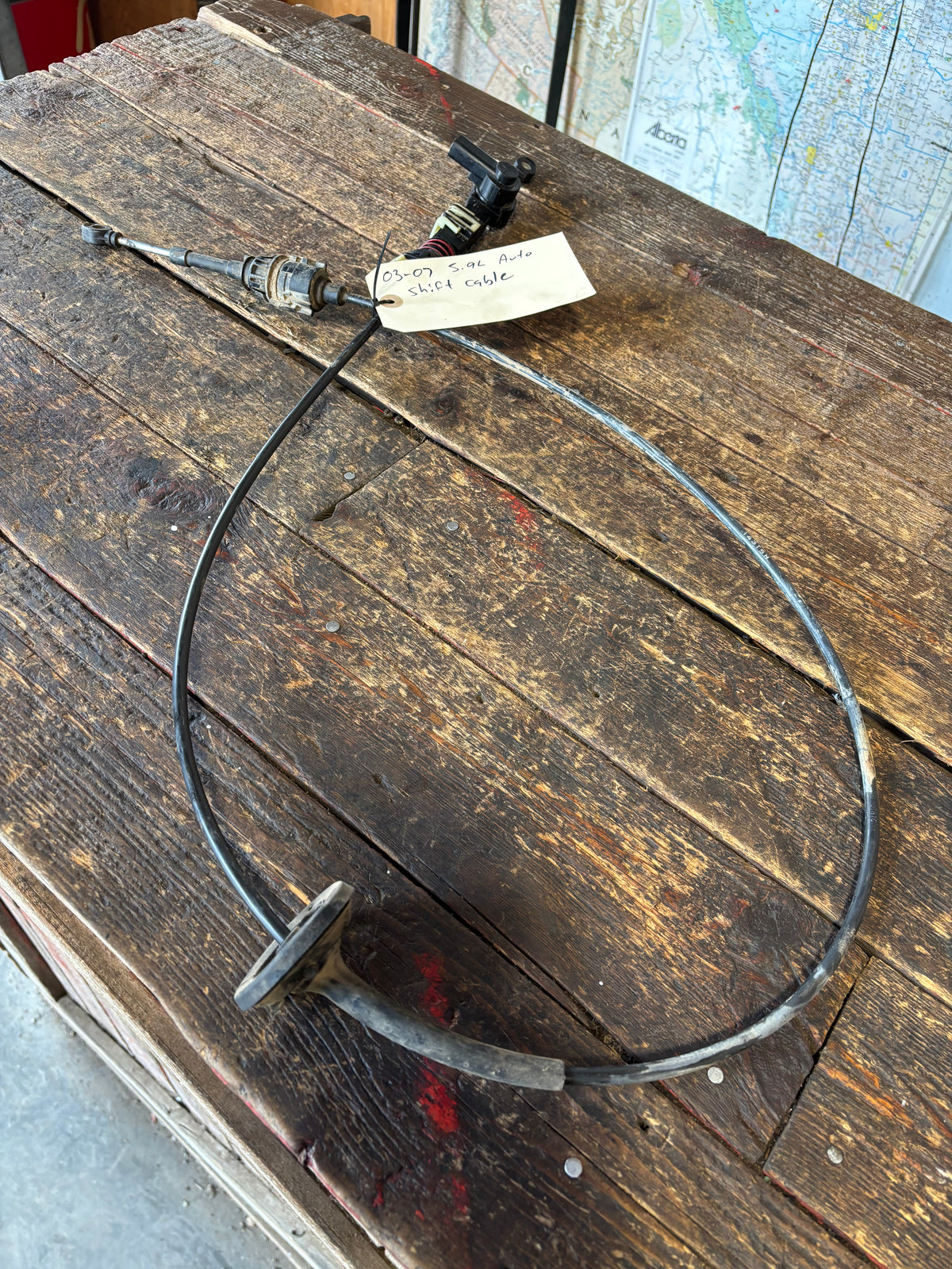 2003 - 2007 DODGE RAM 2500 3500 CUMMINS AUTOMATIC TRANS SHIFTER CABLE 52107846