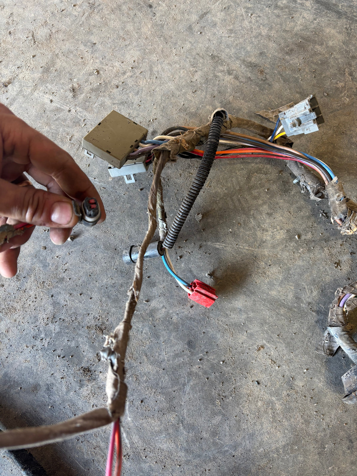 89-93 Dodge Ram LH Driver Door Wiring Harness