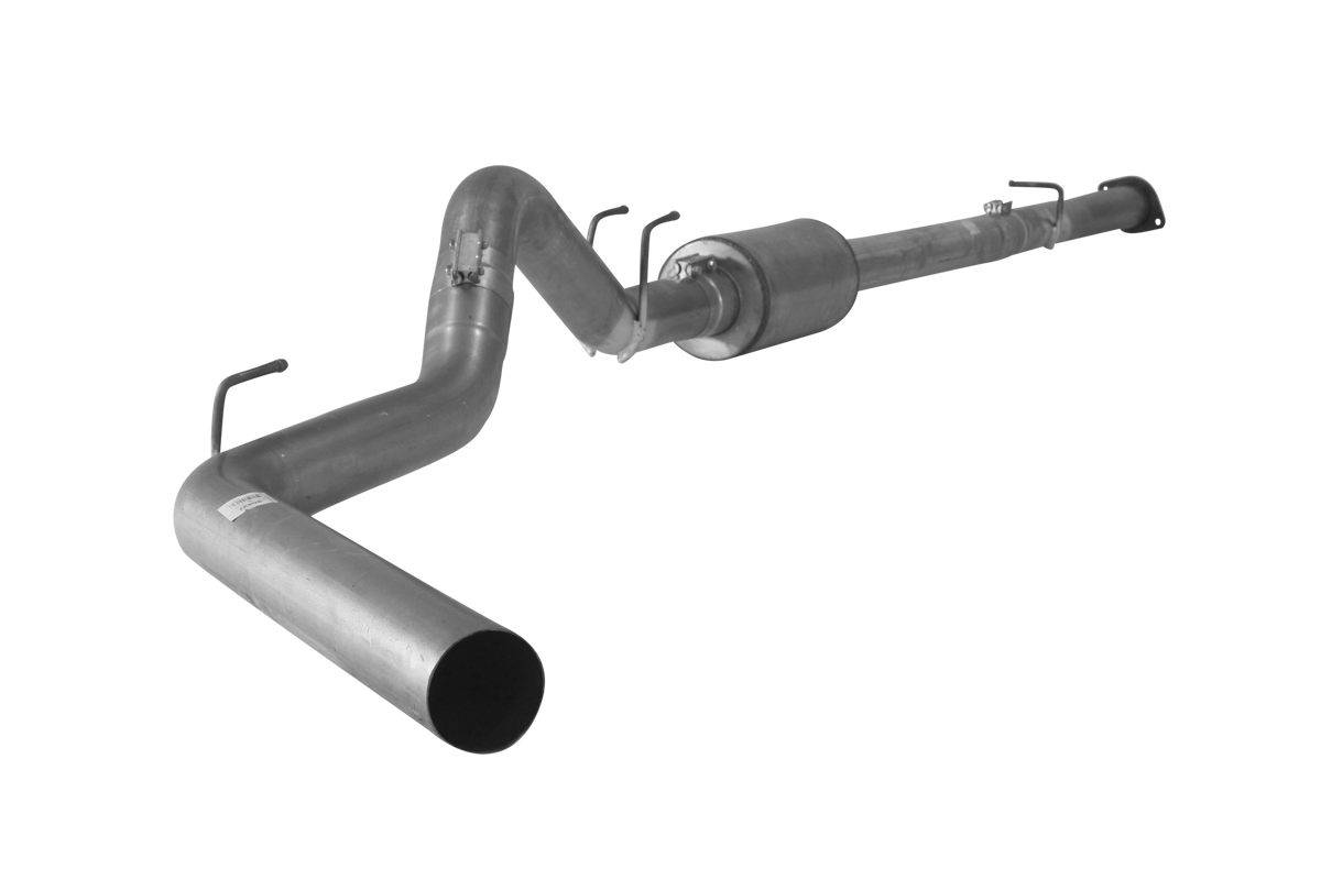 Cab &amp; Chassis 4&quot; Downpipe Back Single | 2008-2010 Ford 6.4L F350/F450/F550 C&amp;C Powerstroke