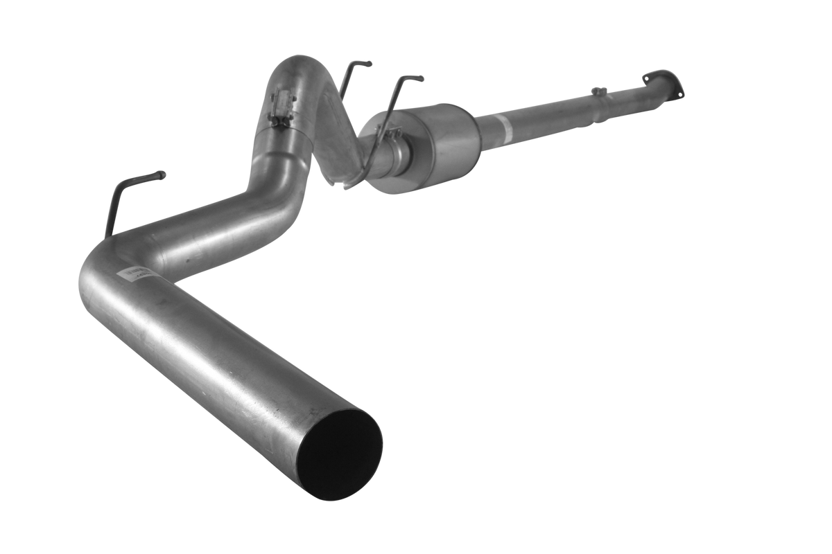 Cab &amp; Chassis 4&quot; Downpipe Back Single Exhaust | 2011-2019 Ford 6.7L F350/F450/F550 C&amp;C Powerstroke