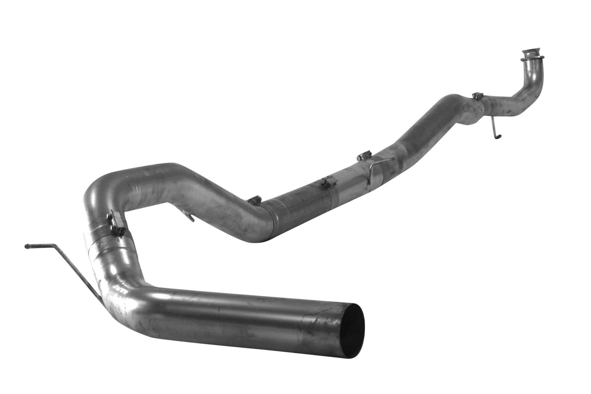 4" Downpipe Back Single | Cab & Chassis-2017-2019 GM 2500/3500 6.6L DURAMAX L5P