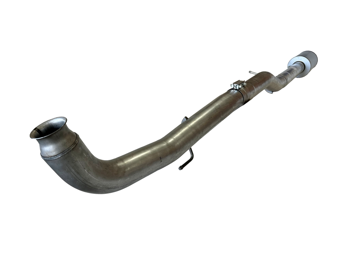 4&quot; Cat &amp; DPF Race Pipe | 2011-2015 GM 2500/3500 6.6L DURAMAX