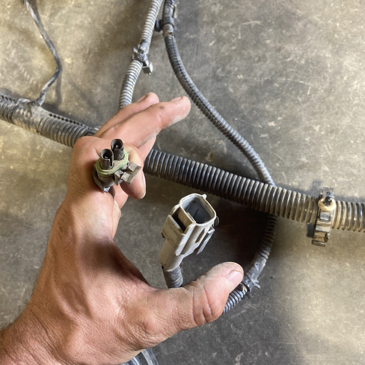 2001 2002 DODGE RAM 5.9L 24V CUMMINS PCM TRANSMISSION WIRING HARNESS 56045904AB