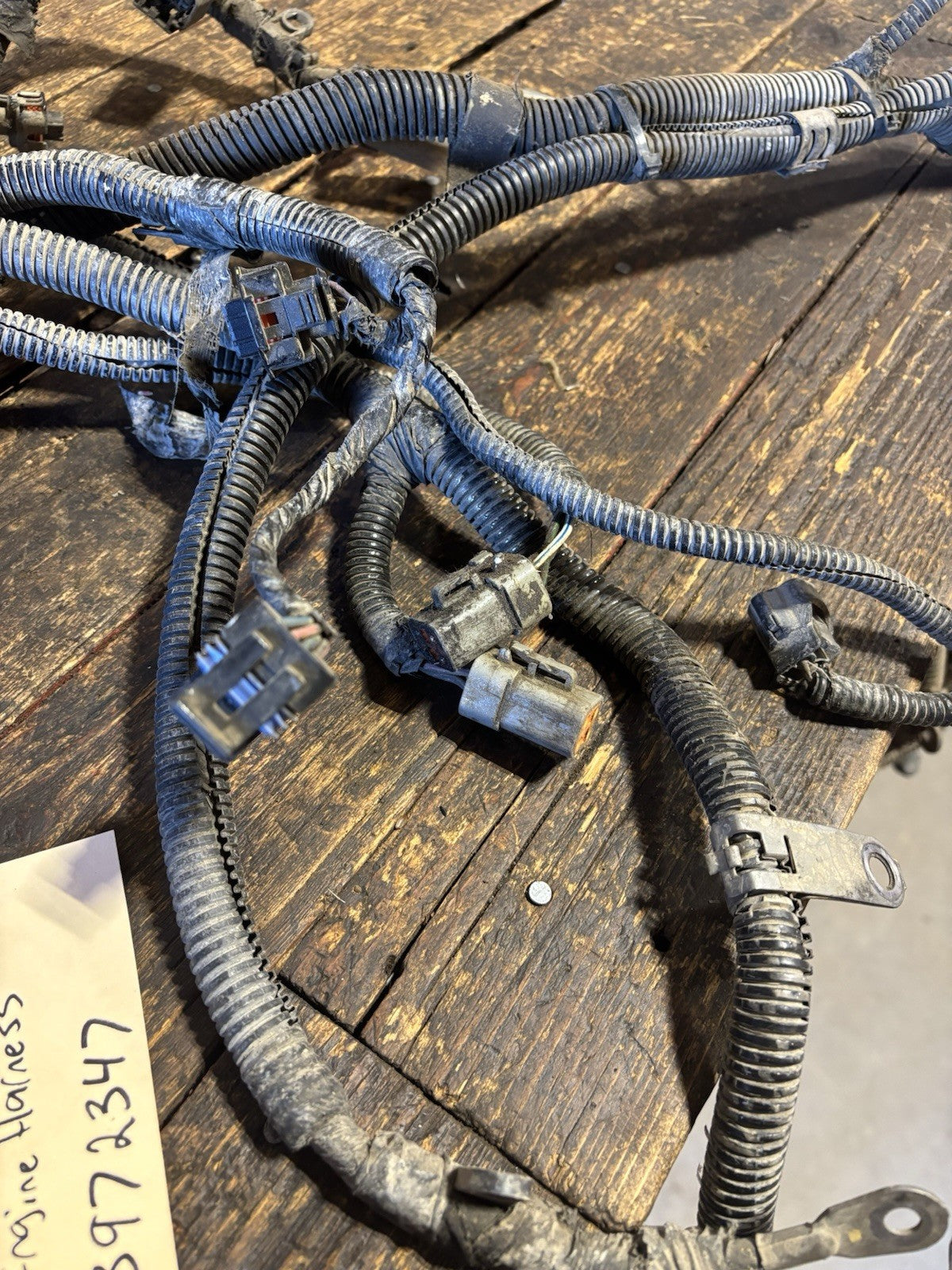 2005 DODGE RAM CUMMINS ENGINE WIRING HARNESS 3972347