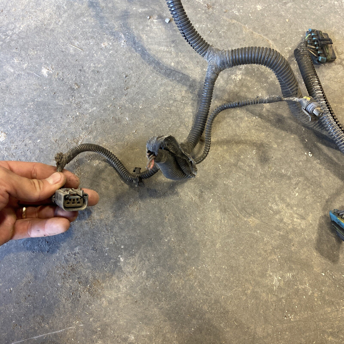 2008 DODGE RAM 2500 3500 6.7L ENGINE HARNESS AUTO TRANS 4980108 4946174 Cut Plug