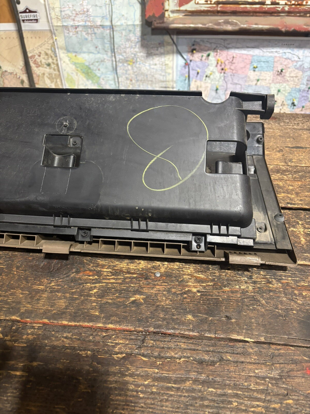 1998-2002 DODGE RAM 2500 3500 Caramel TAN GLOVE BOX