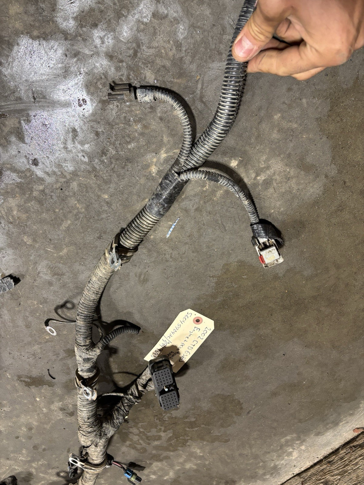 2002 DODGE RAM 2500 3500 CUMMINS MANUAL ENGINE WIRING HARNESS 3949898 56045904ac