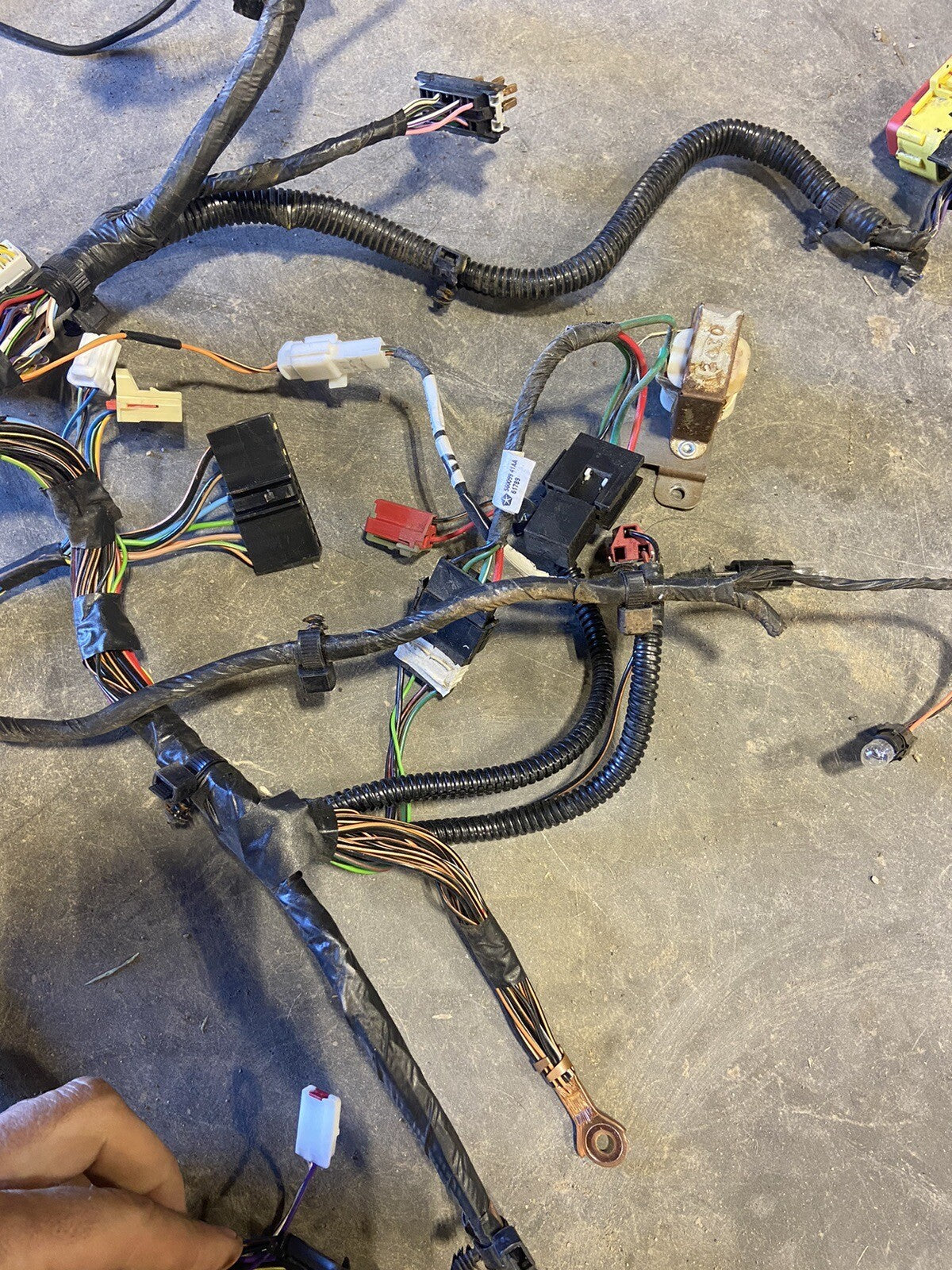 2000 -2002 DODGE RAM 2500 3500 CUMMINS DASH WIRING HARNESS HEATEDSEAT 56045361AF