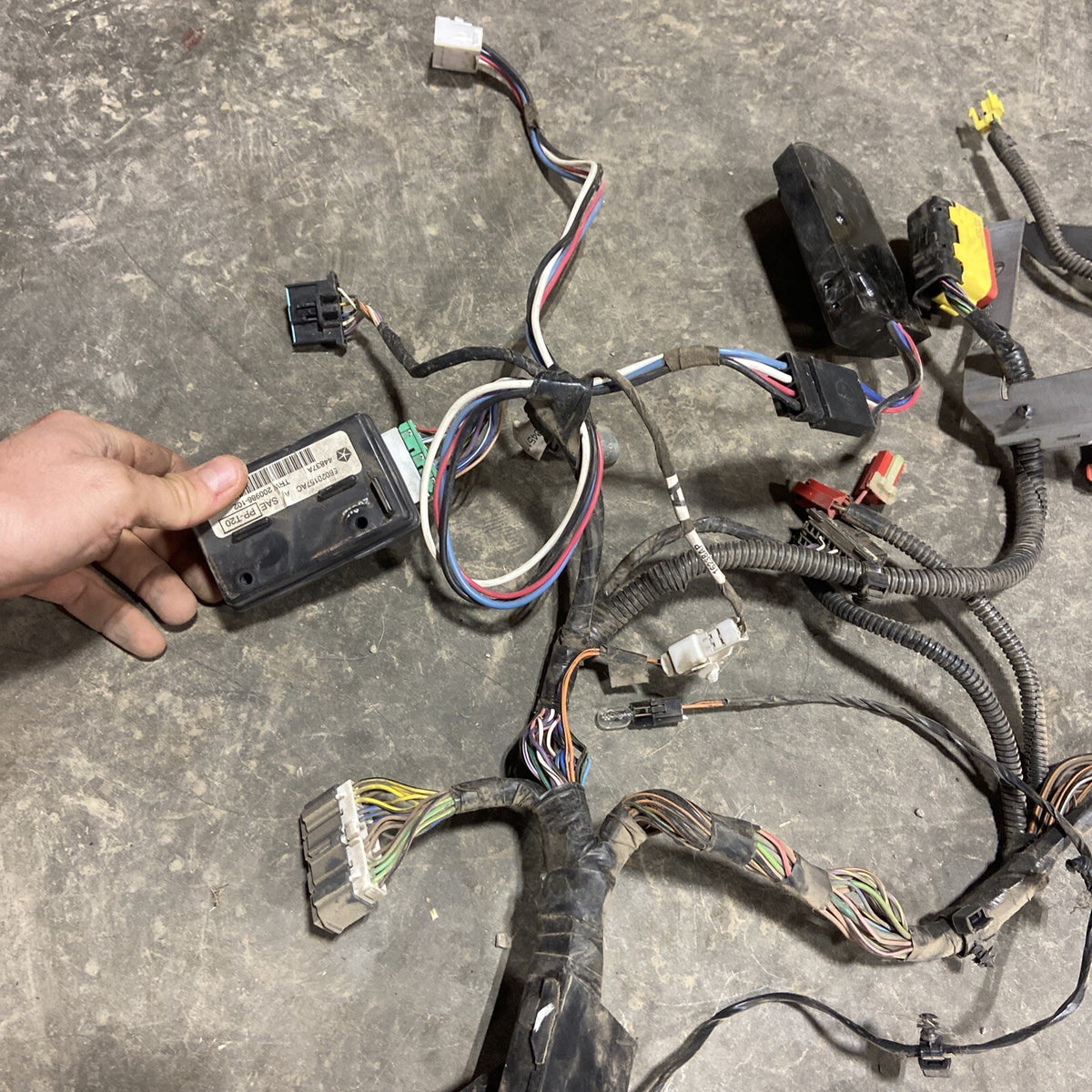 2002 DODGE RAM 2500 3500 24V CUMMINS DASH WIRING HARNESS 56045365AG