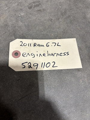 2011 RAM 6.7L CUMMINS ENGINE WIRING HARNESS 5291102