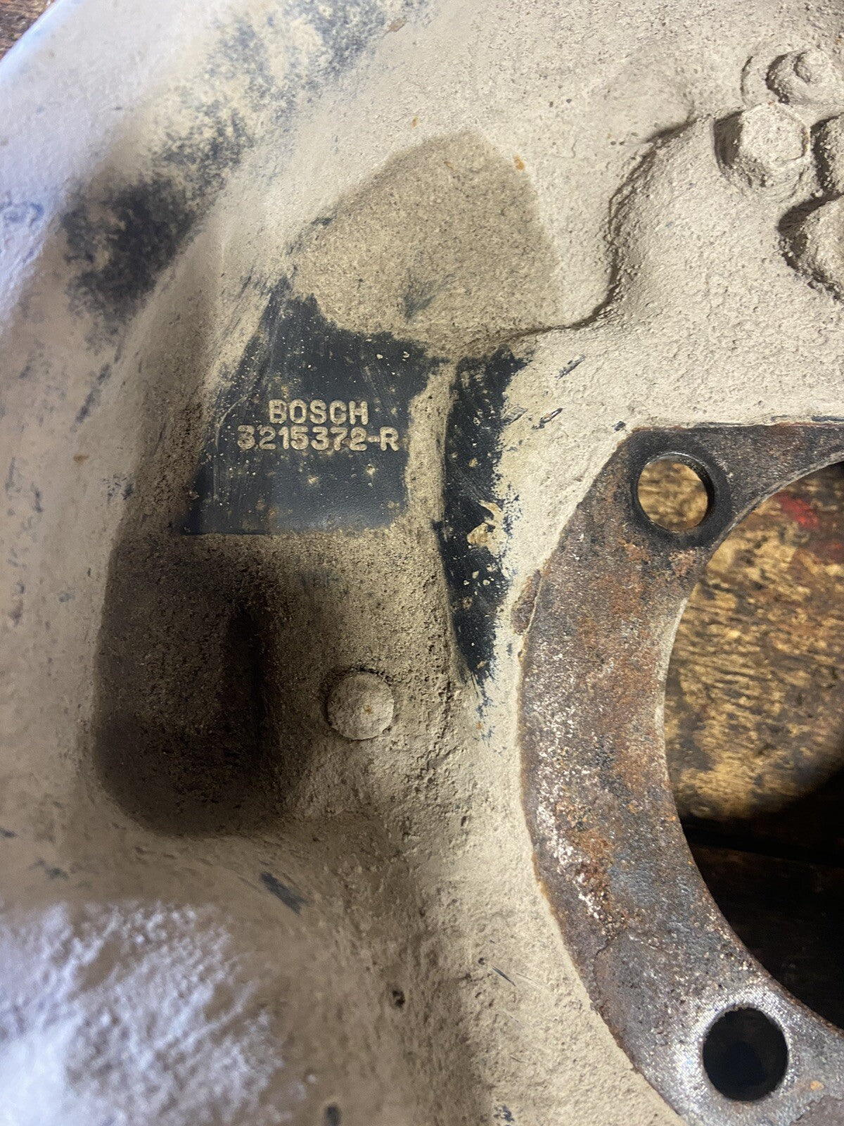 2000 2001 DODGE RAM 2500 DANA 80 PASSENGER SIDE BACKING PLATE 3215371-R