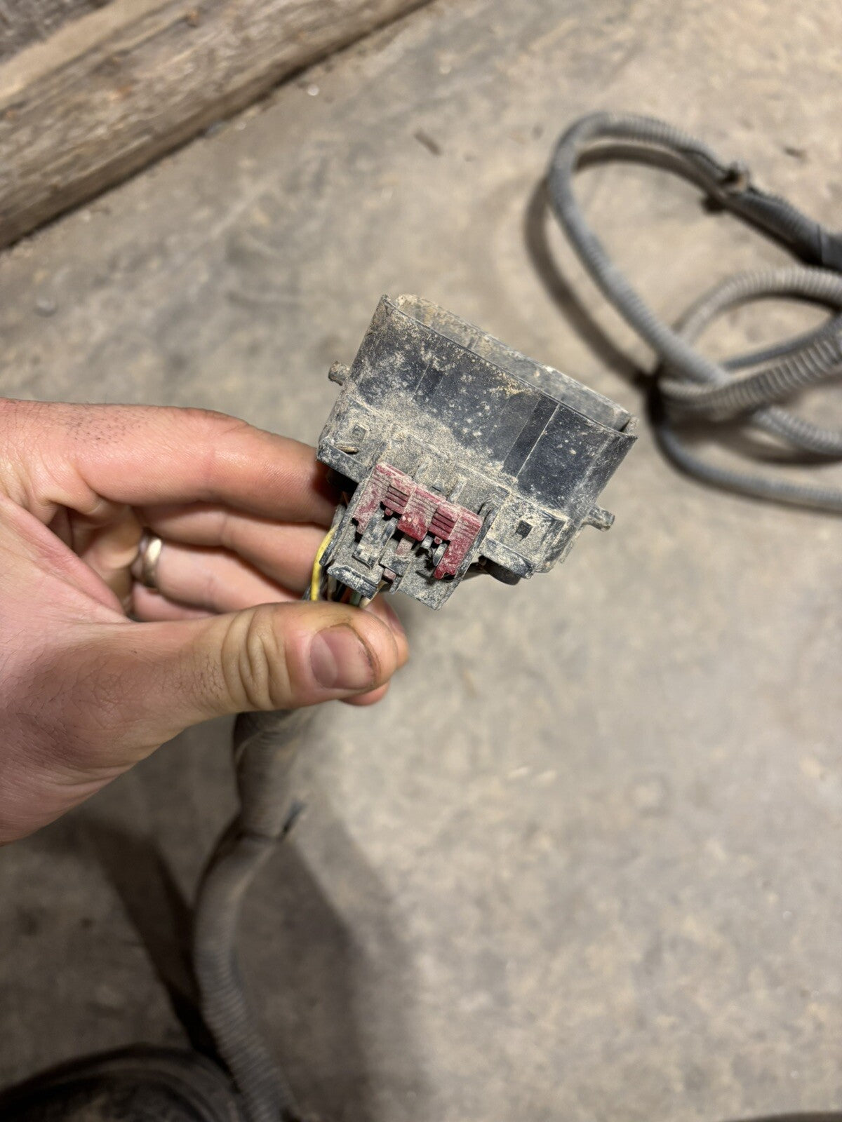 2007 .5 2008 RAM 2500 3500 FRAME CHASSIS WIRING HARNESS 4DOOR LONGBOX 56055267ad