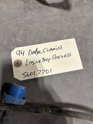 1994 DODGE RAM 2500 3500 CUMMINS ENGINE BAY HARNESS 56017701