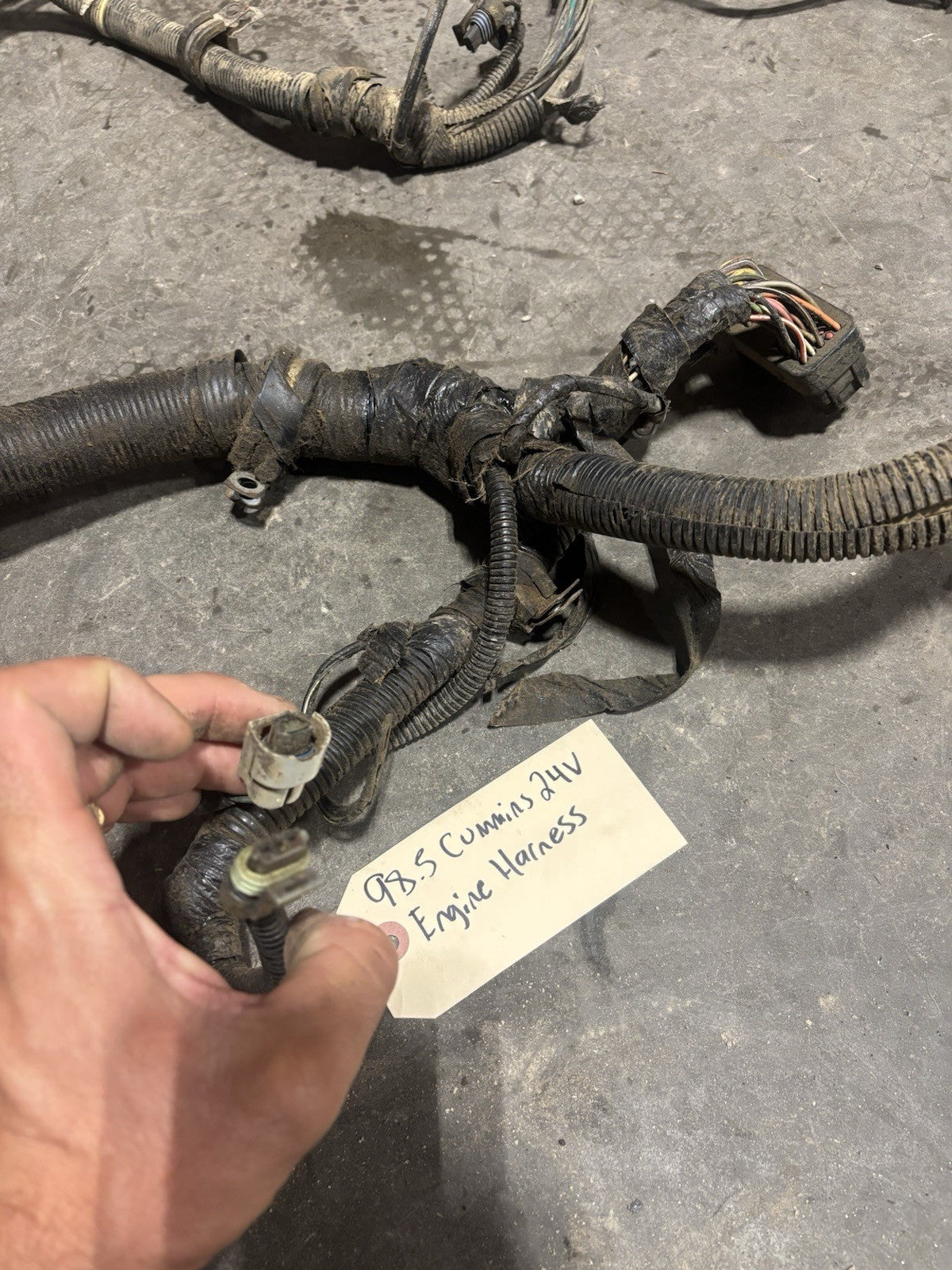 1998 .5 DODGE RAM 2500 3500 5.9l 24V CUMMINS ENGINE HARNESS