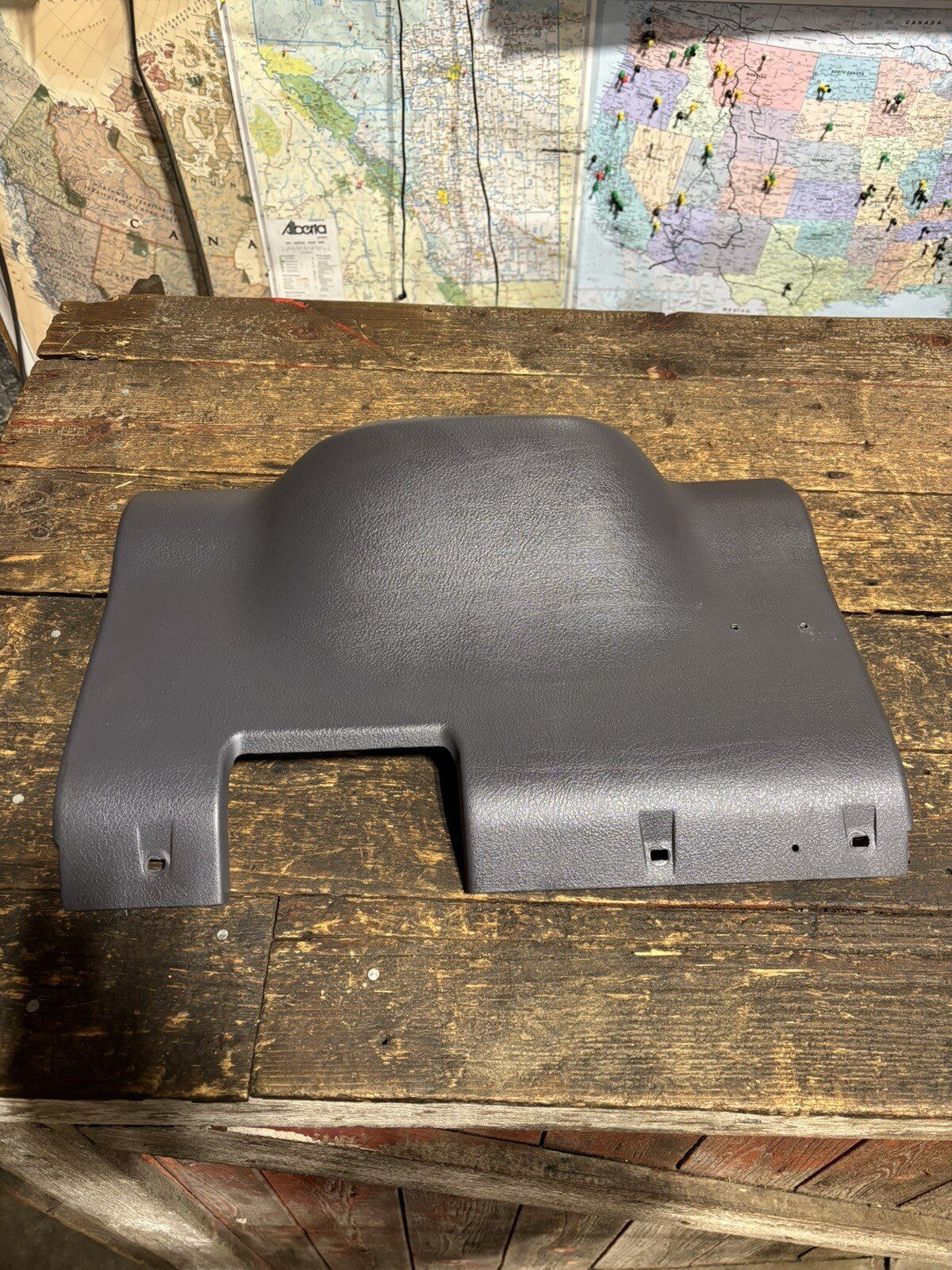 1998-2001 Dodge Ram TRUCKS Lower Dash Steering Column Cover LIGHT GREY