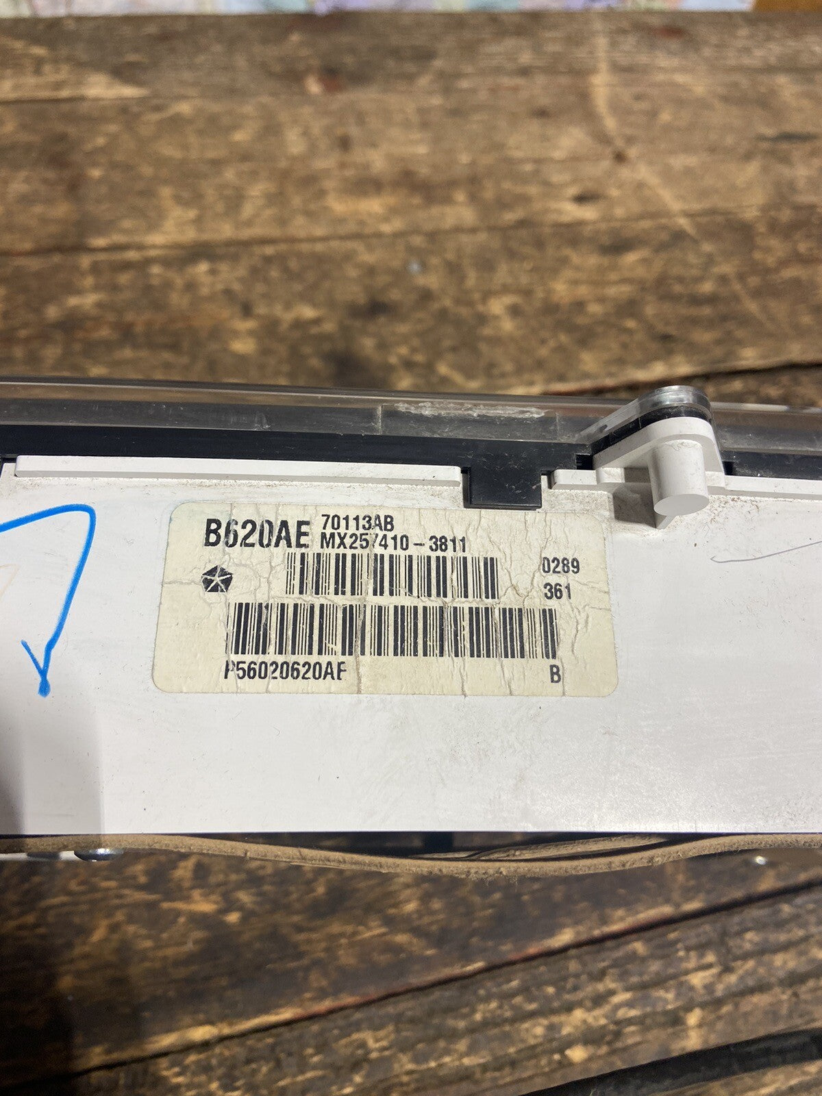 2000 DODGE RAM 1500 2500 3500 GAS AUTO INSTRUMENT GAUGE CLUSTER 281KMS 56020620