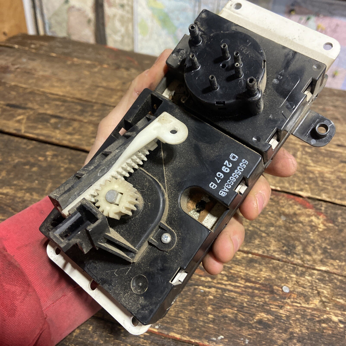 1998 DODGE RAM TRUCKS TEMPERATURE Heat  CLIMATE CONTROL 55055653ab