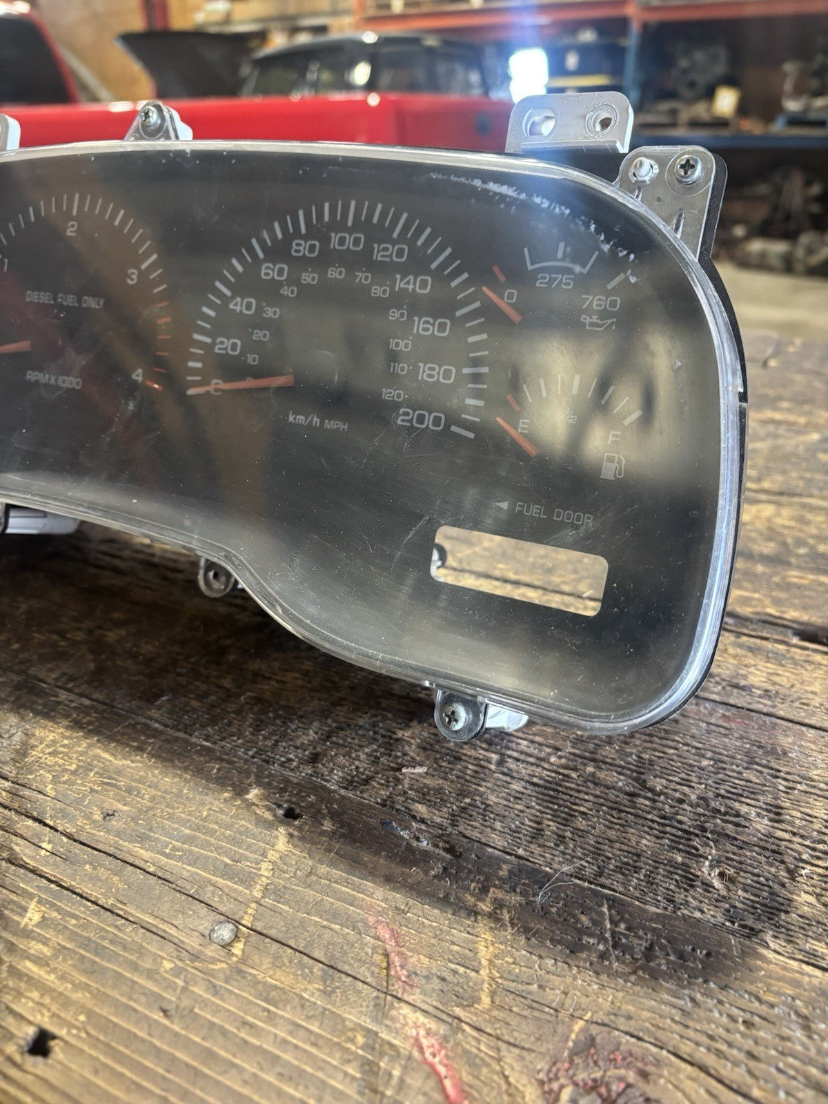 2001 2002 DODGE RAM 2500 3500 CUMMINS INSTRUMENT GAUGE CLUSTER 568km 56045790AD