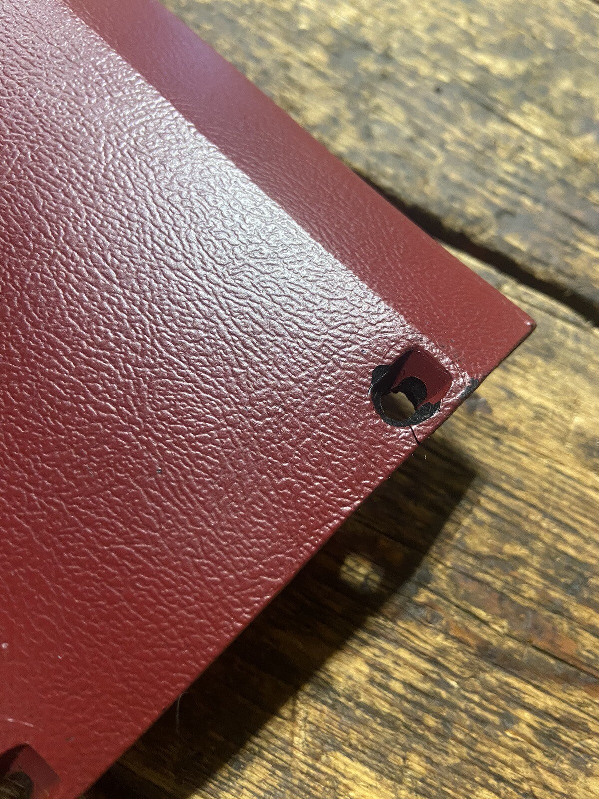 1989 - 1993 DODGE RAM 150 250 350 RED FUSEBOX HOLDER DASH TRIM 55025634