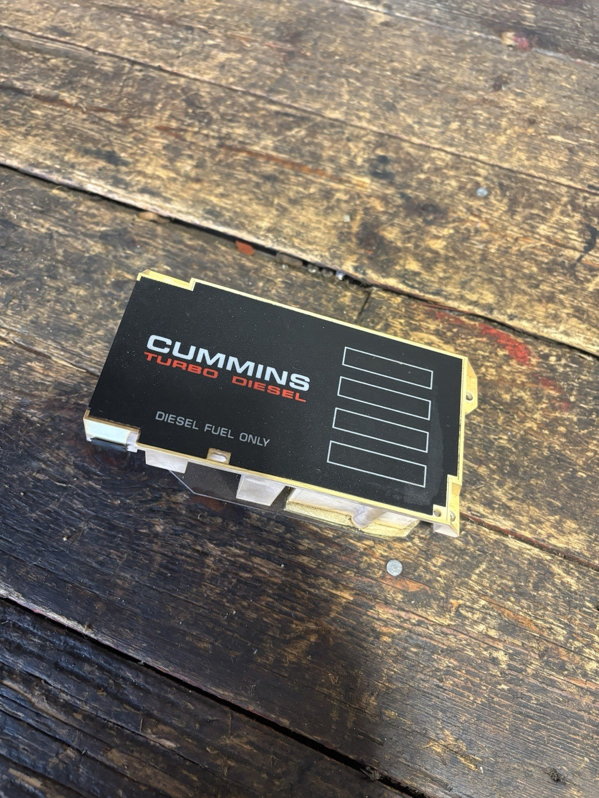 1990 - 1993 DODGE RAM 250 350 CUMMINS MESSAGE CENTER FOR DASH 4375912